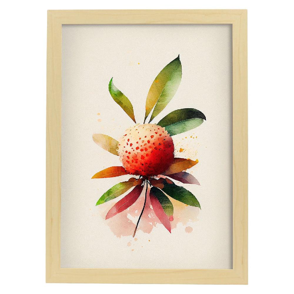 Nacnic Lámina Minimalista Nacnic Lychee_2