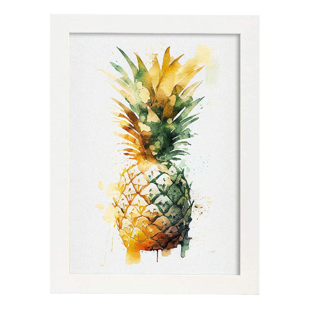 Nacnic Lámina Minimalista Nacnic Piña_2