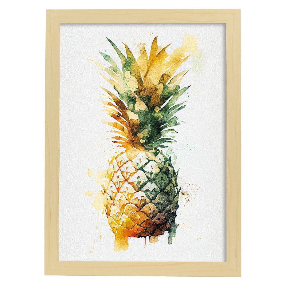 Nacnic Lámina Minimalista Nacnic Piña_2