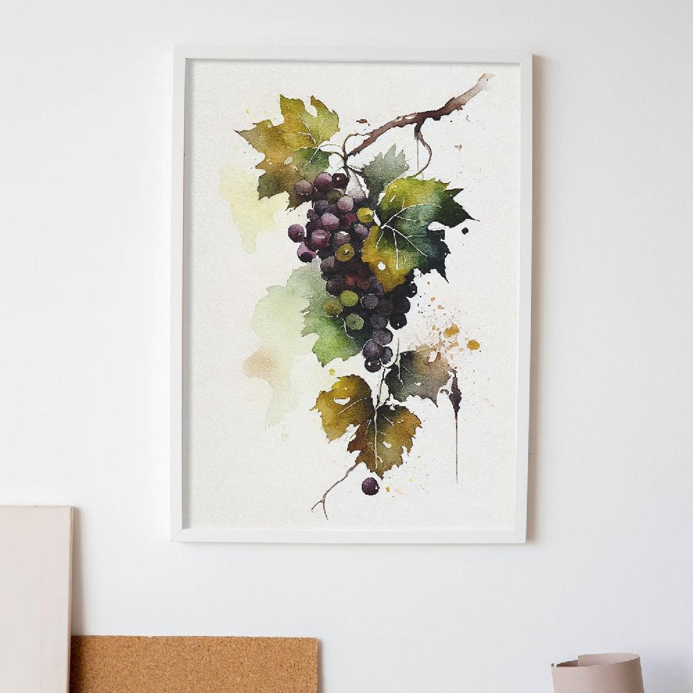 Nacnic Lámina Minimalista Nacnic Uvas_2