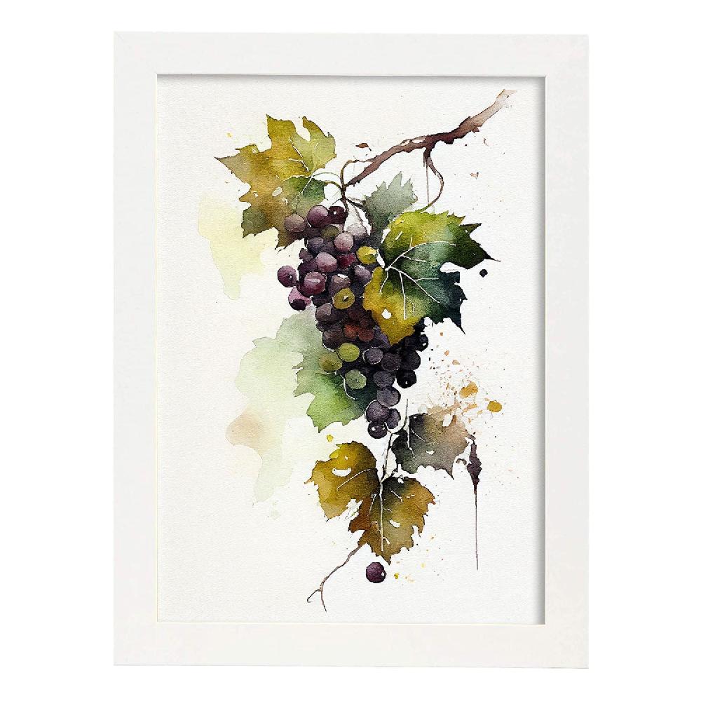 Nacnic Lámina Minimalista Nacnic Uvas_2
