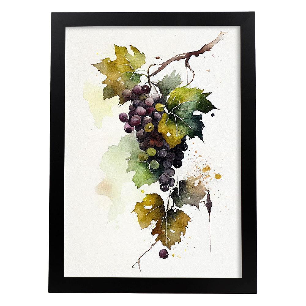 nacnic Lámina Minimalista Nacnic Uvas_2