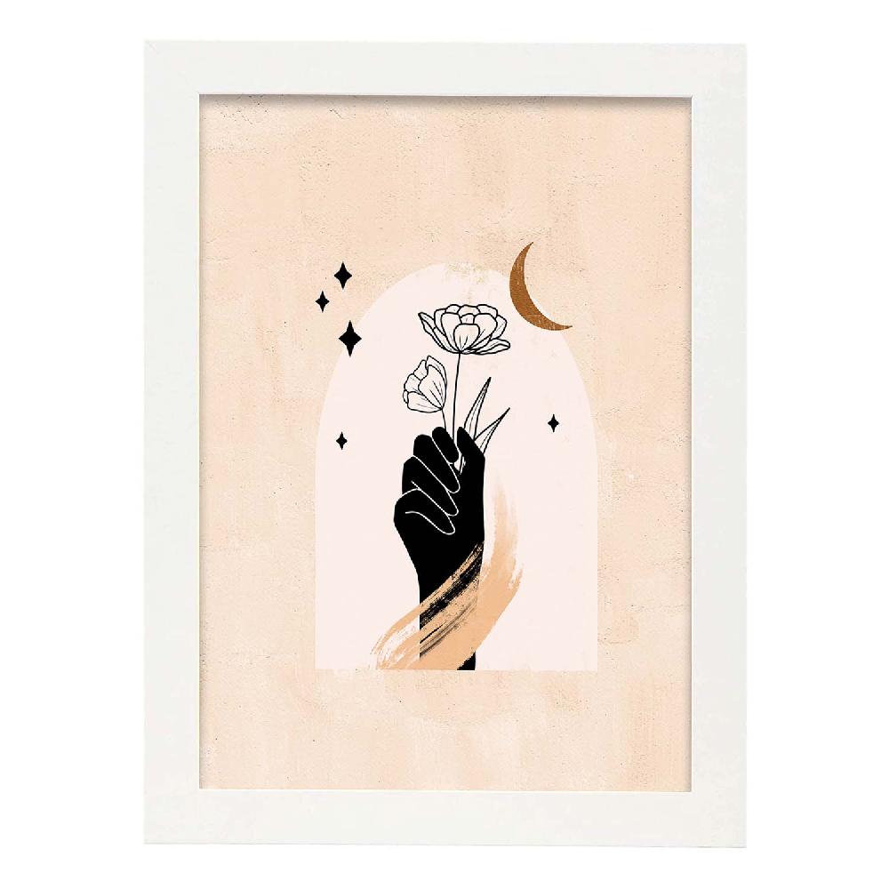 Nacnic Lámina Mística De Soles Y Lunas