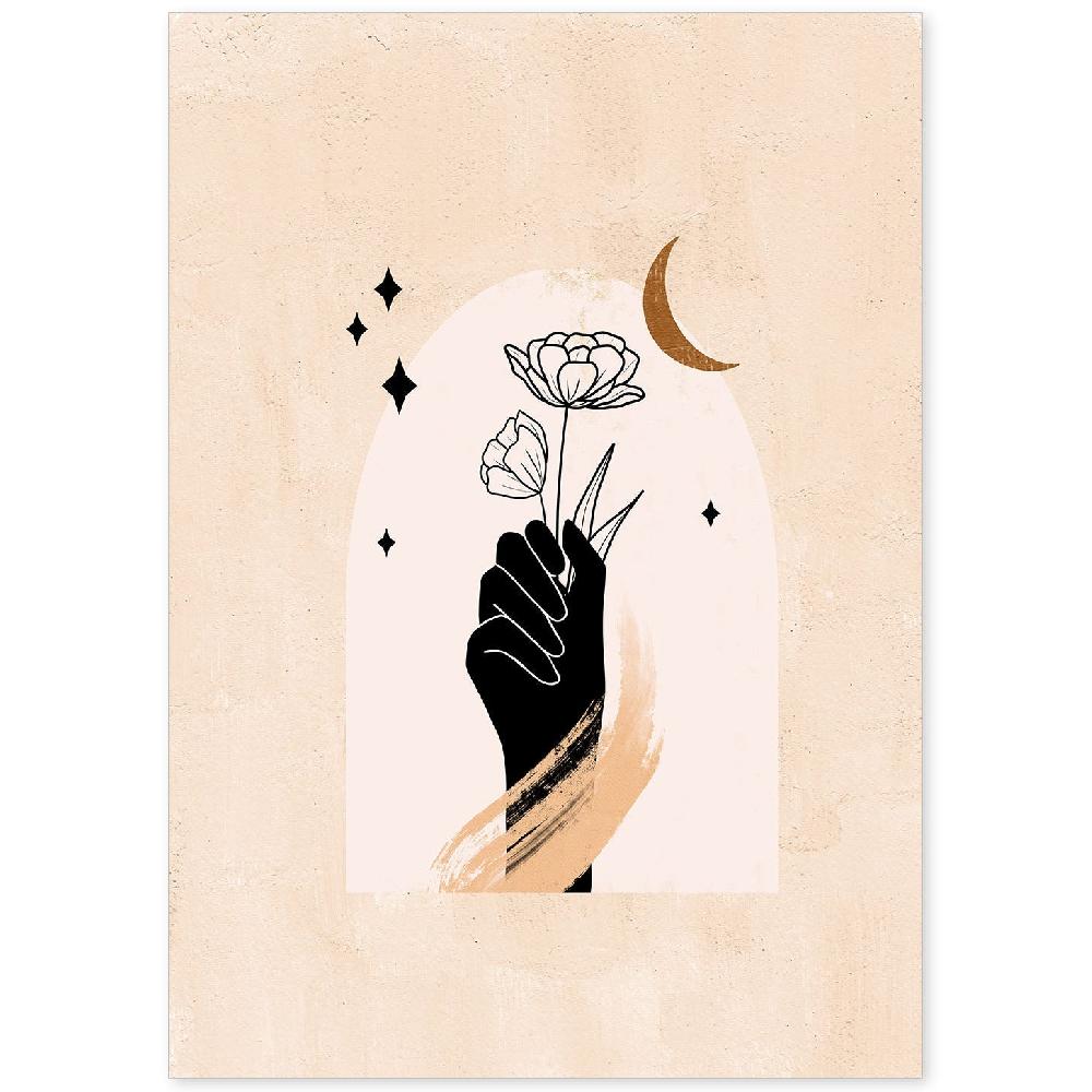 nacnic Lámina Mística de Soles y Lunas