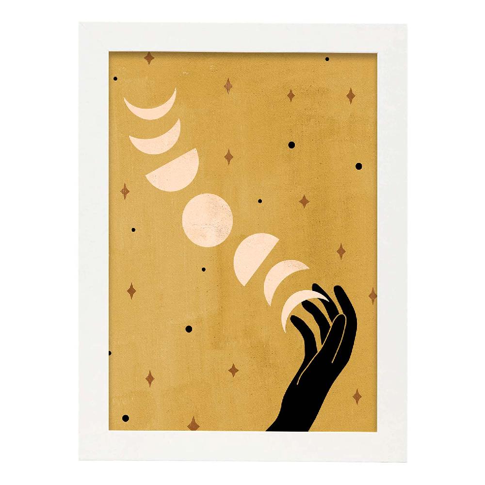 Nacnic Lámina Mística De Soles Y Lunas