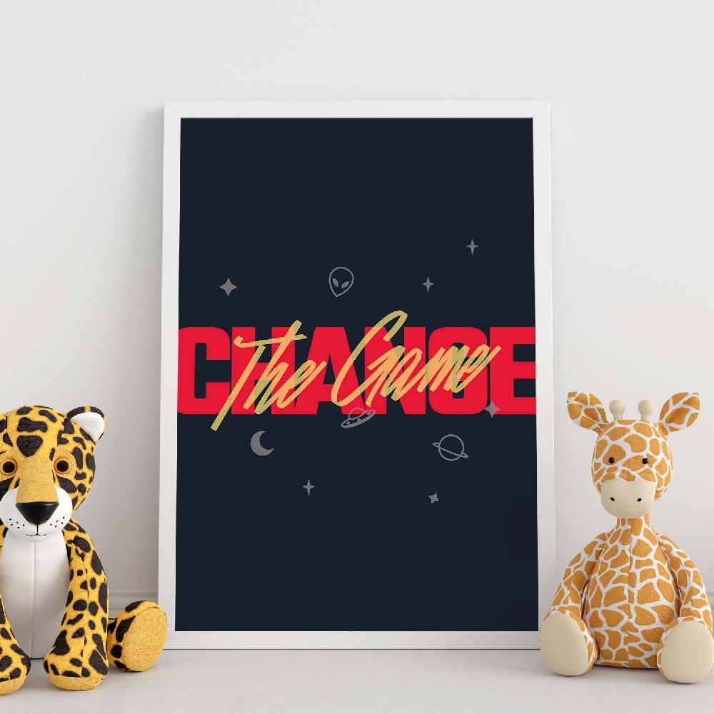 Nacnic Lámina Motivacional Cambia El Juego