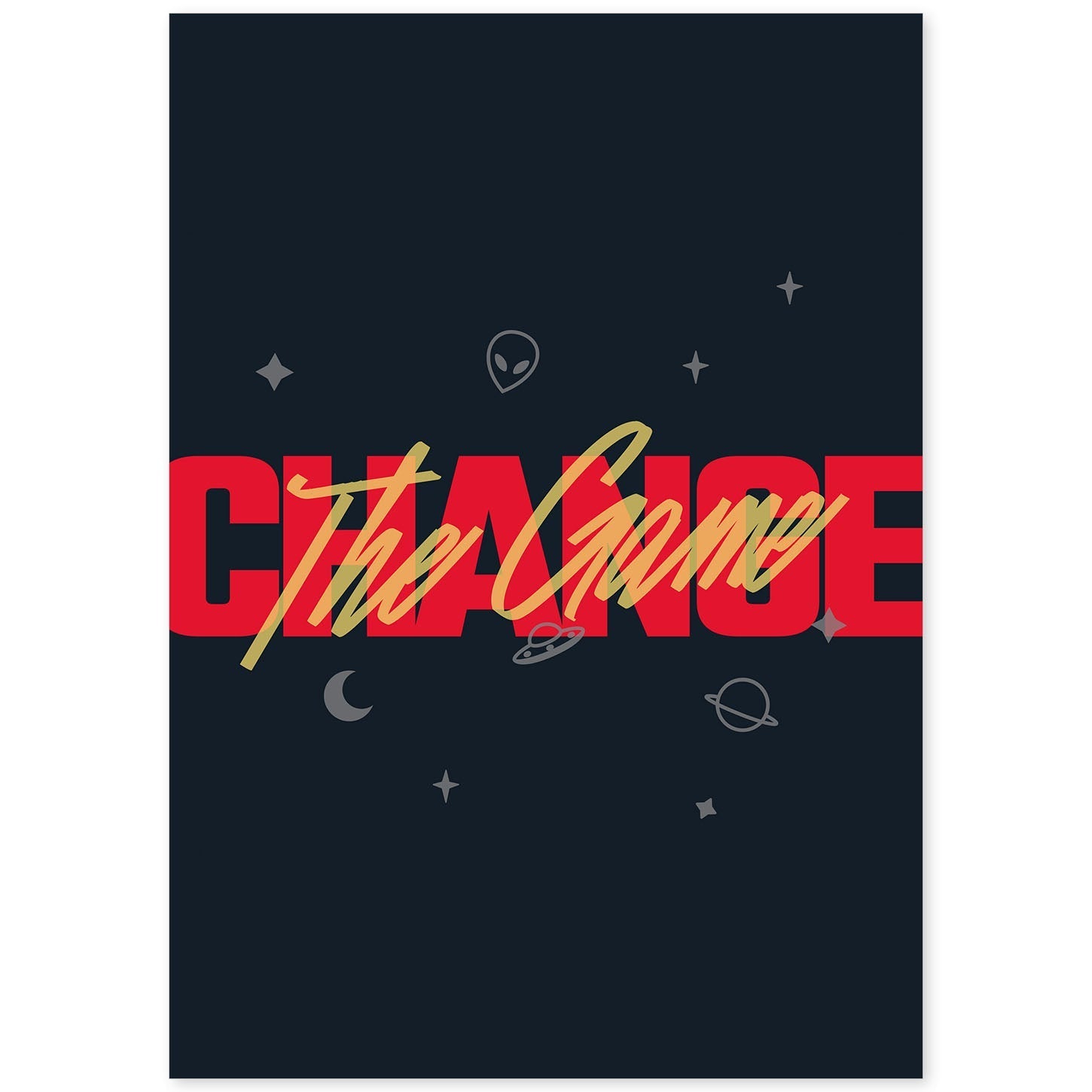 nacnic Lámina Motivacional Cambia el Juego