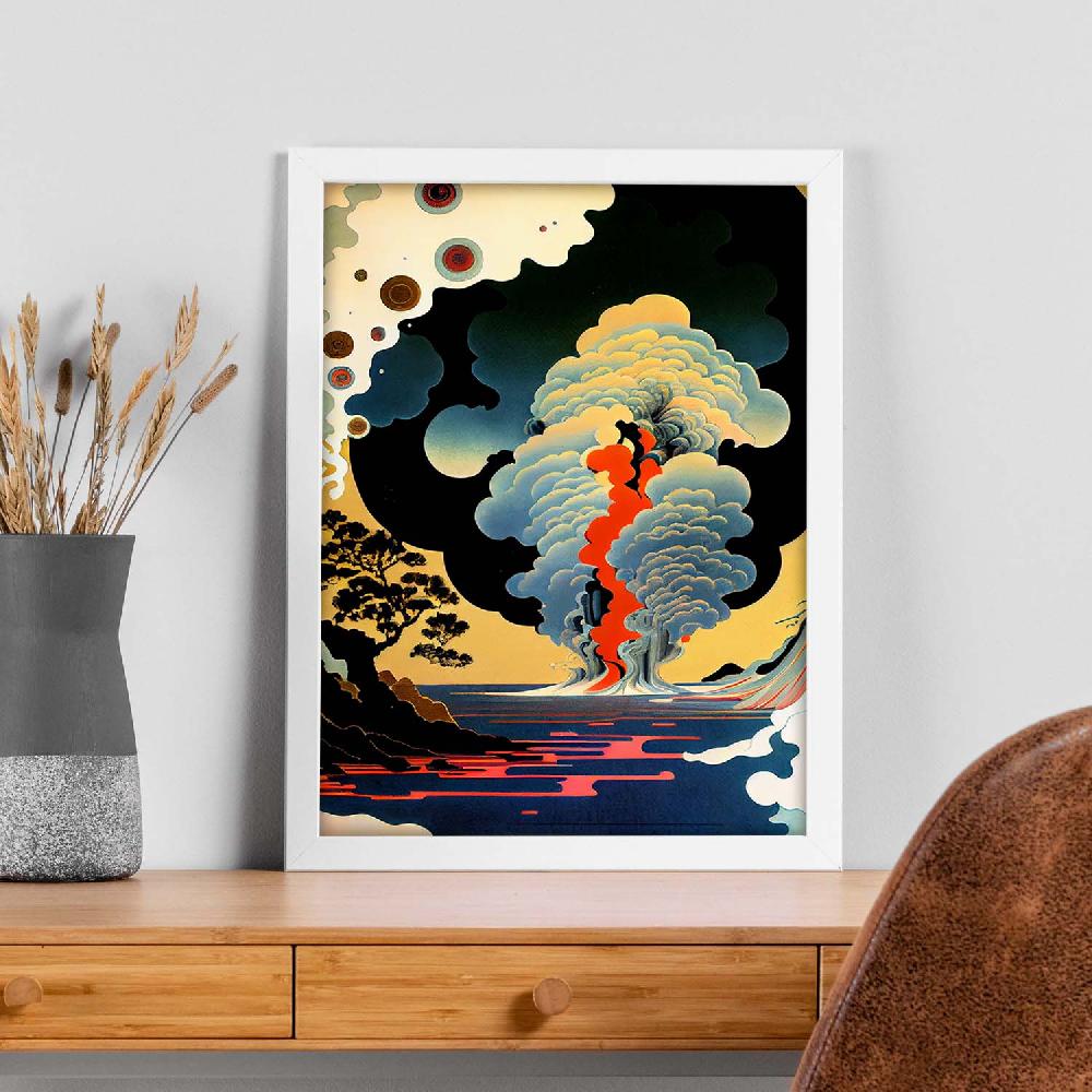 Nacnic Lámina Nacnic Abstract Surreal Ukiyo 14