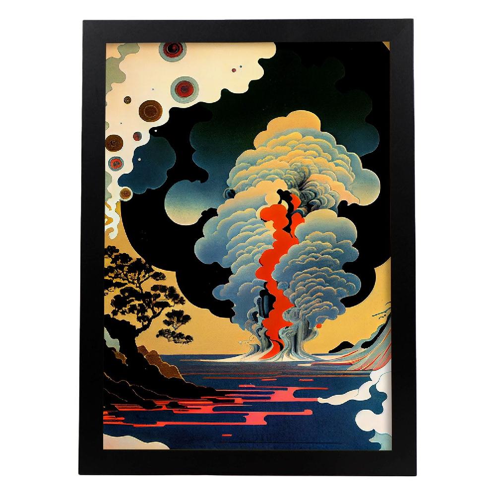 nacnic Lámina Nacnic Abstract Surreal Ukiyo 14