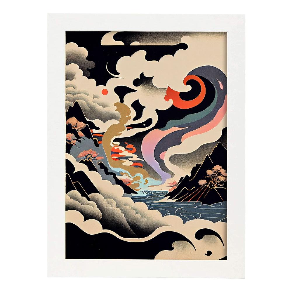 Nacnic Lámina Nacnic Abstract Surreal Ukiyo 28