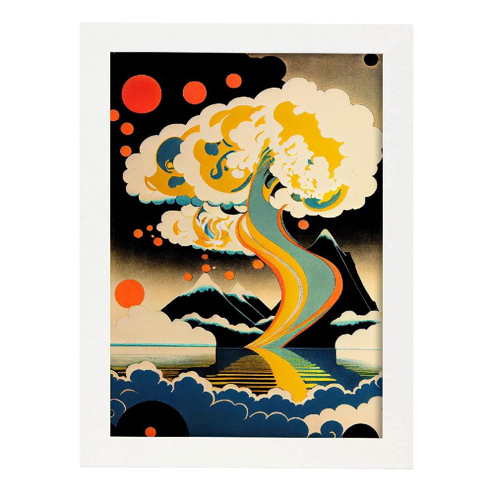 Nacnic Lámina Nacnic Abstract Surreal Ukiyo 35