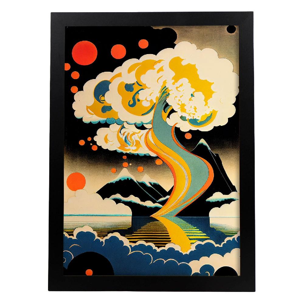 nacnic Lámina Nacnic Abstract Surreal Ukiyo 35