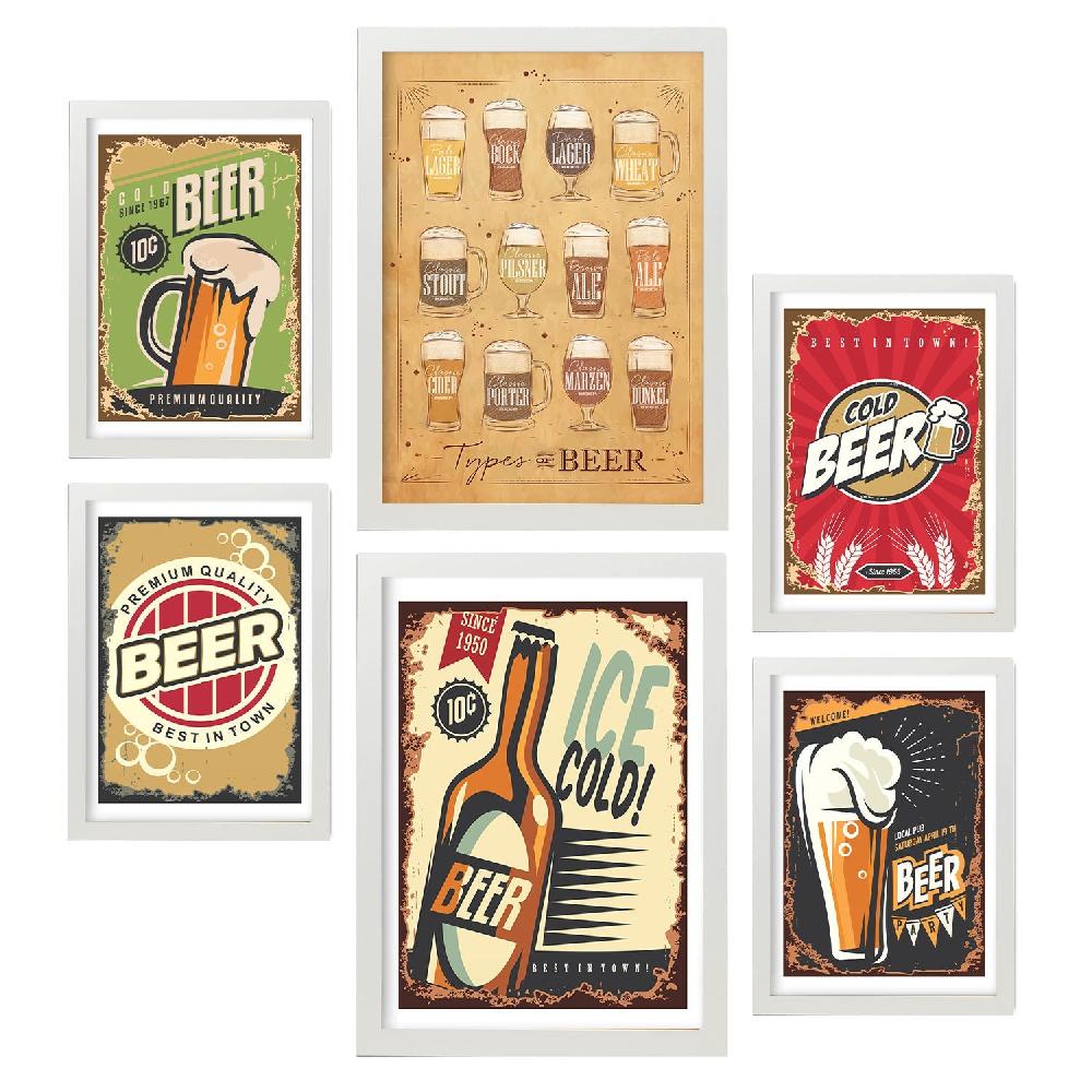 Nacnic Lamina Nacnic Cerveza Para Dormitorio