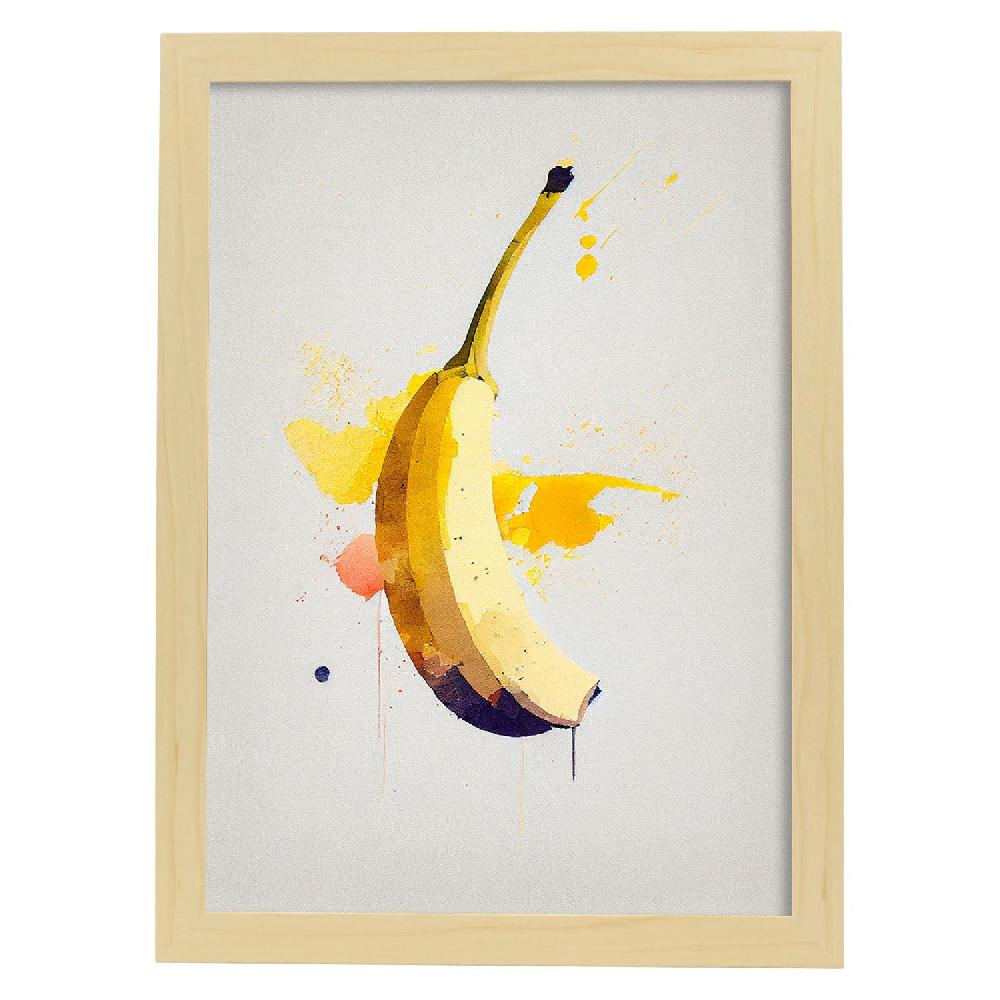 Nacnic Lámina Nacnic Minimalista Bananasplit