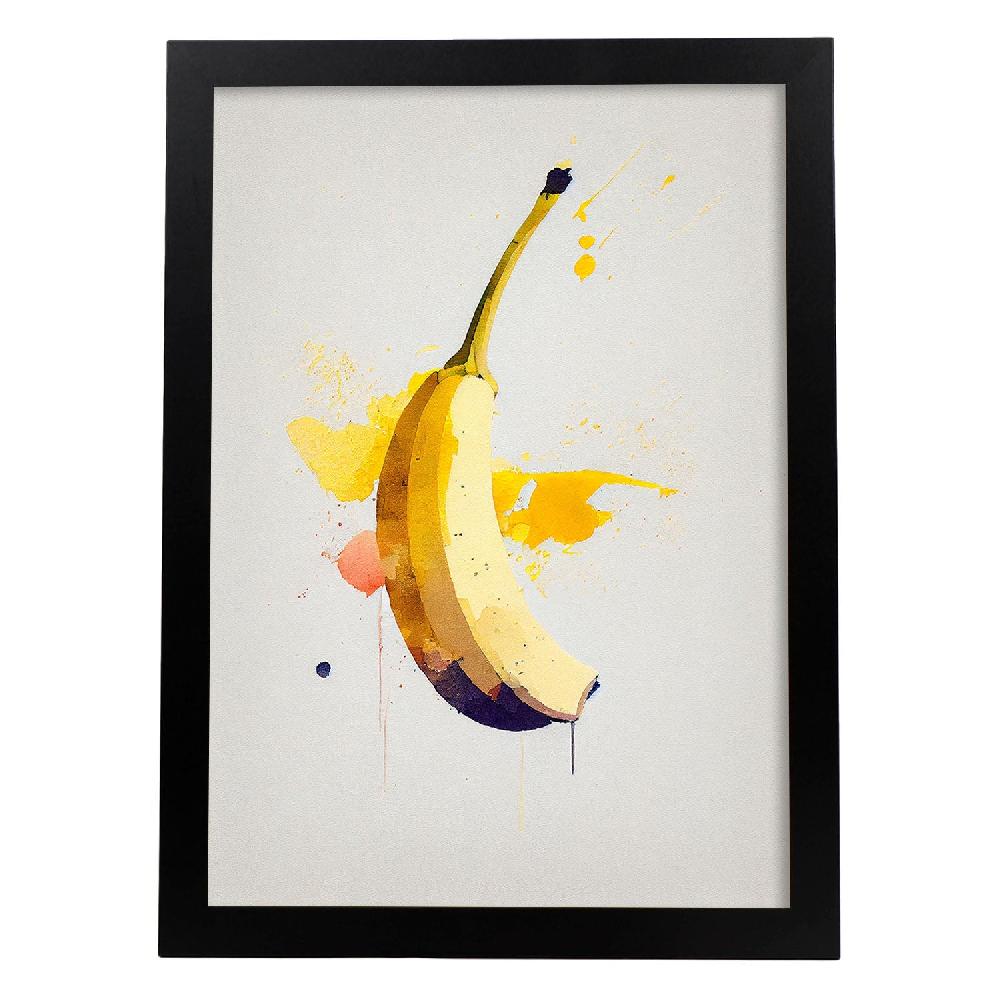 nacnic Lámina Nacnic Minimalista Bananasplit