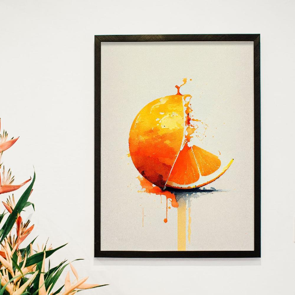 Nacnic Lámina Nacnic Minimalista Naranja_1