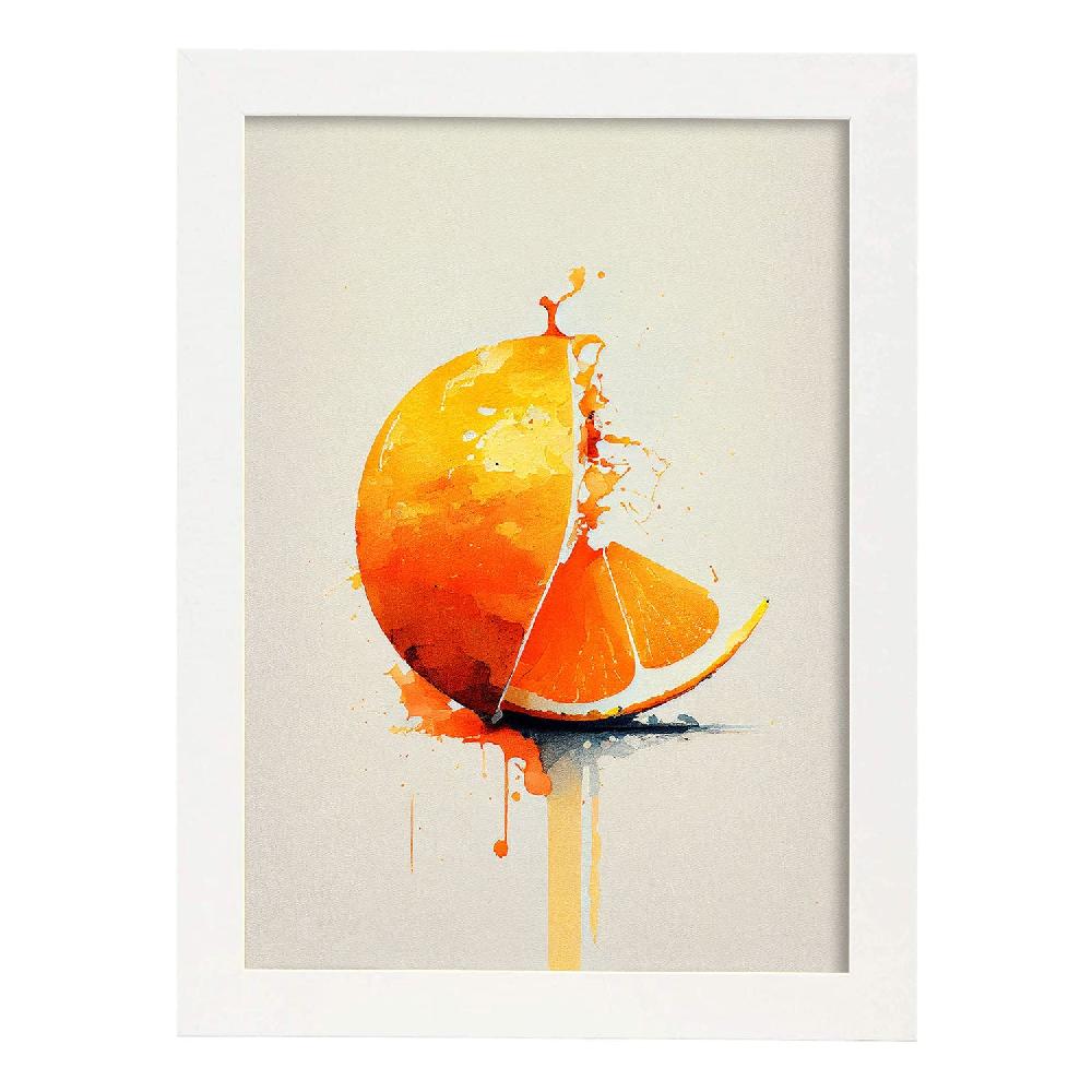 Nacnic Lámina Nacnic Minimalista Naranja_1