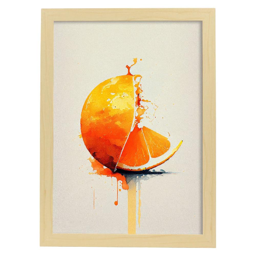 Nacnic Lámina Nacnic Minimalista Naranja_1