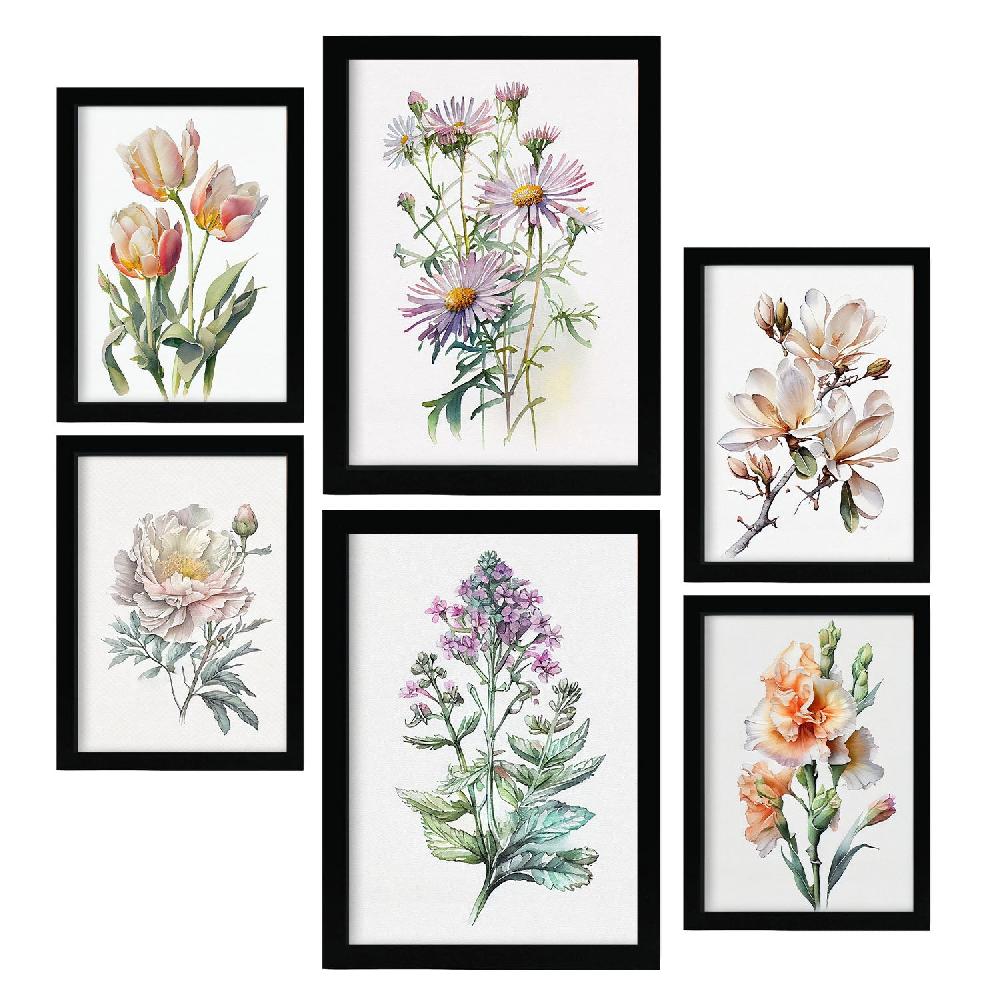 nacnic Lámina Nacnic Naranjas para Dormitorio