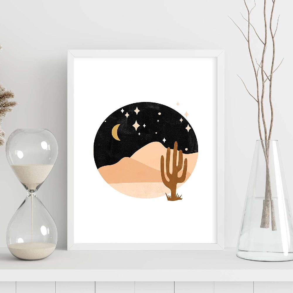 Nacnic Lámina Naturaleza 16 En Tonos Marrones