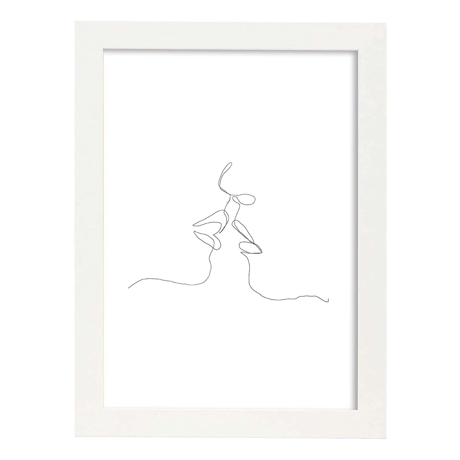 Nacnic Lámina Nórdica De Beso De Pareja