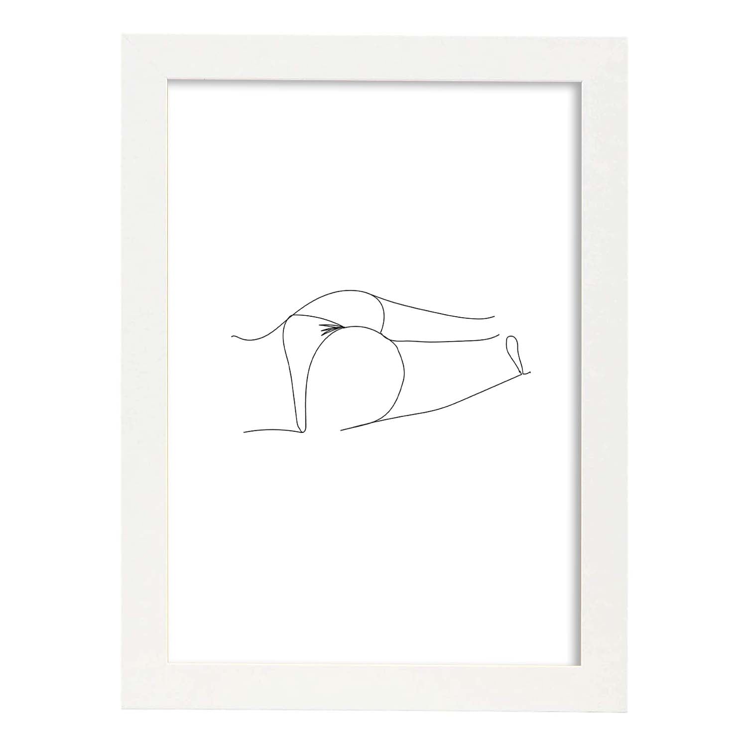 Nacnic Lámina Nórdica De Bocetos De Mujer