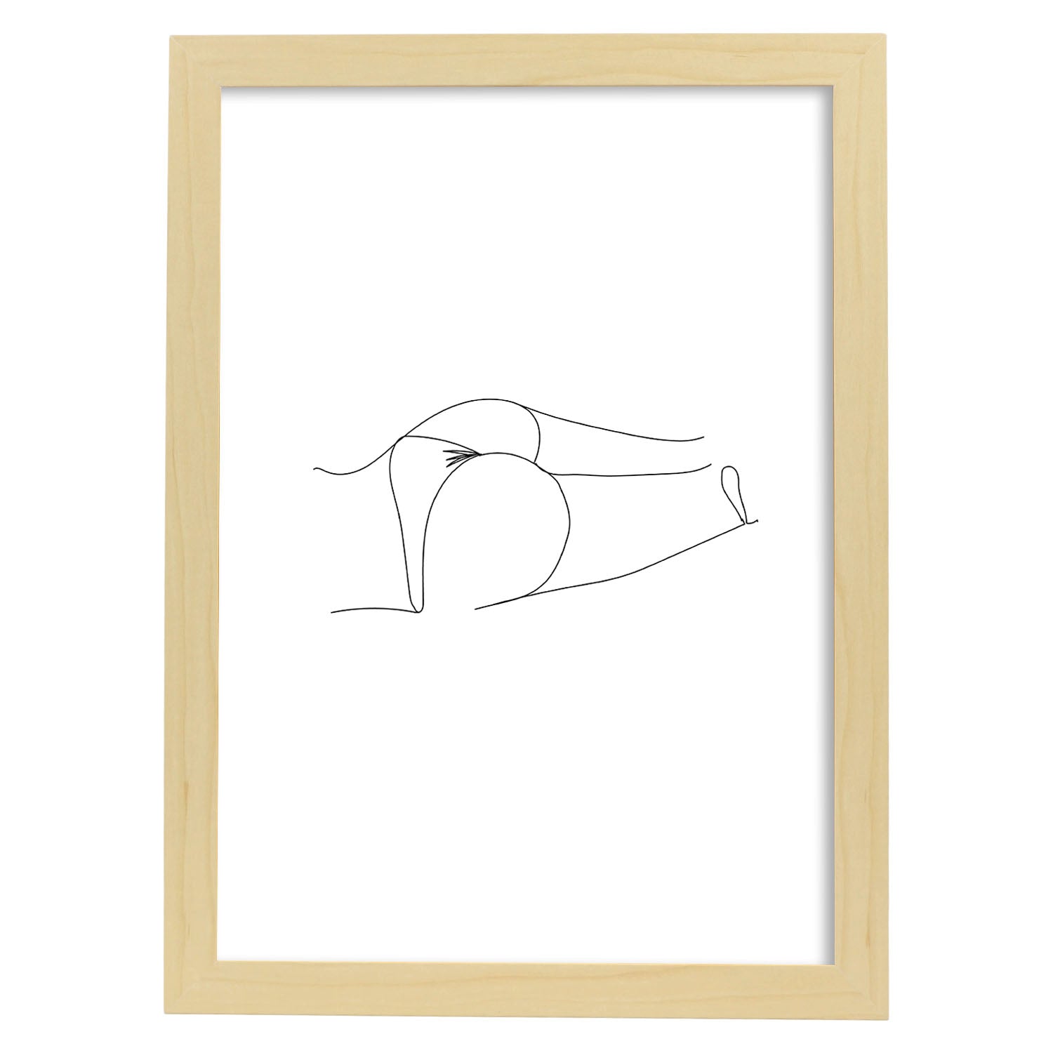 Nacnic Lámina Nórdica De Bocetos De Mujer