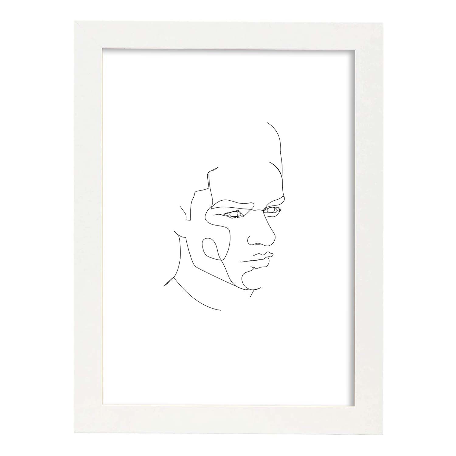 Nacnic Lámina Nórdica De Rostro Masculino 3