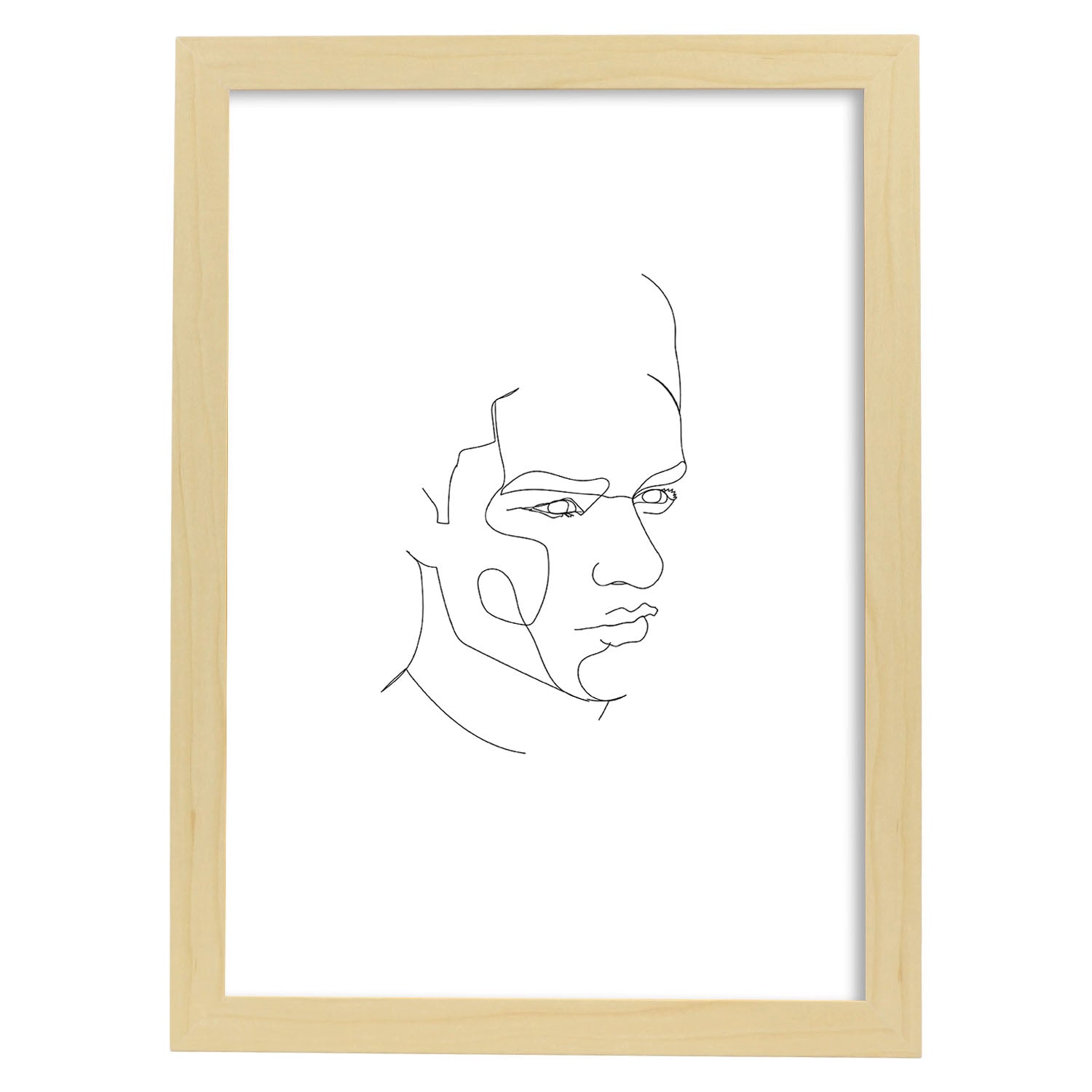 Nacnic Lámina Nórdica De Rostro Masculino 3