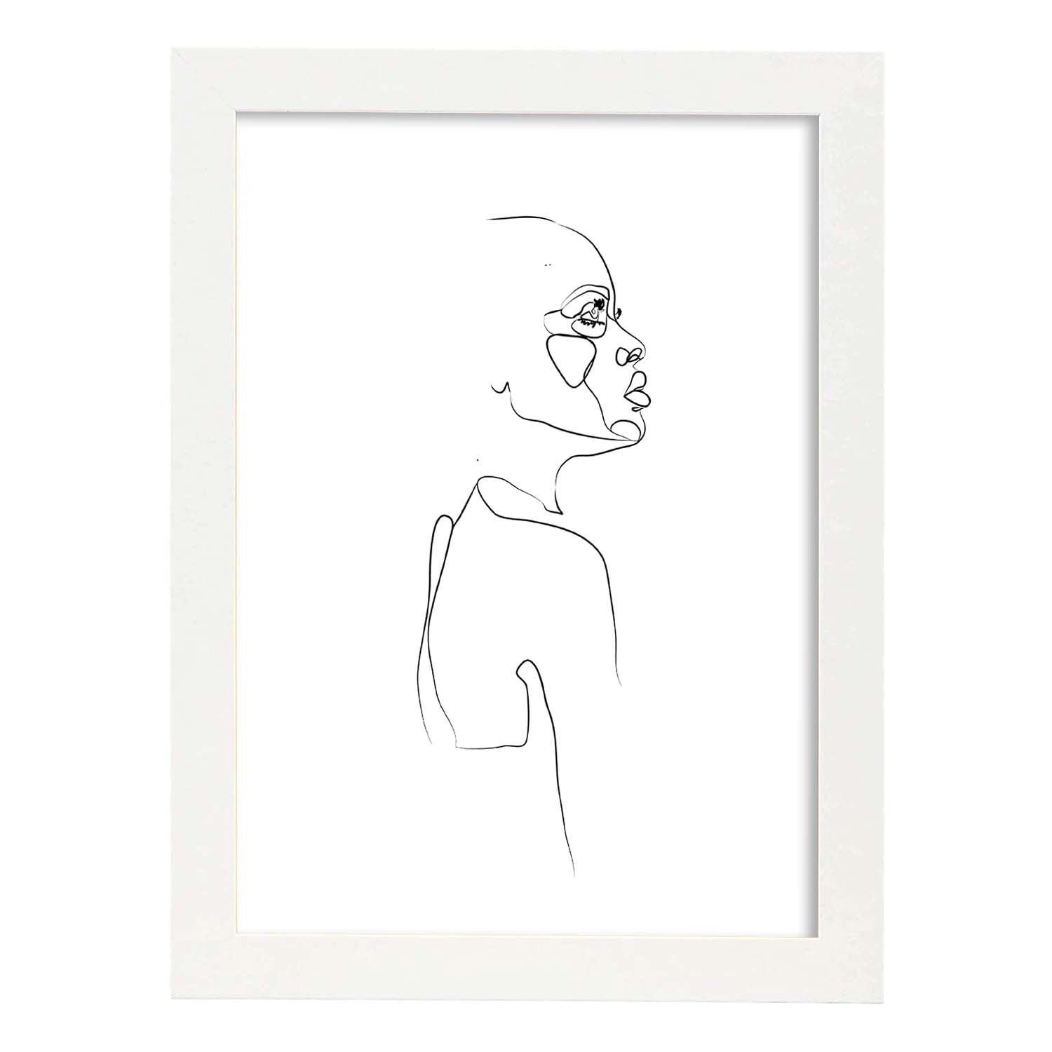 Nacnic Lámina Nordica De Rostro Mujer 2