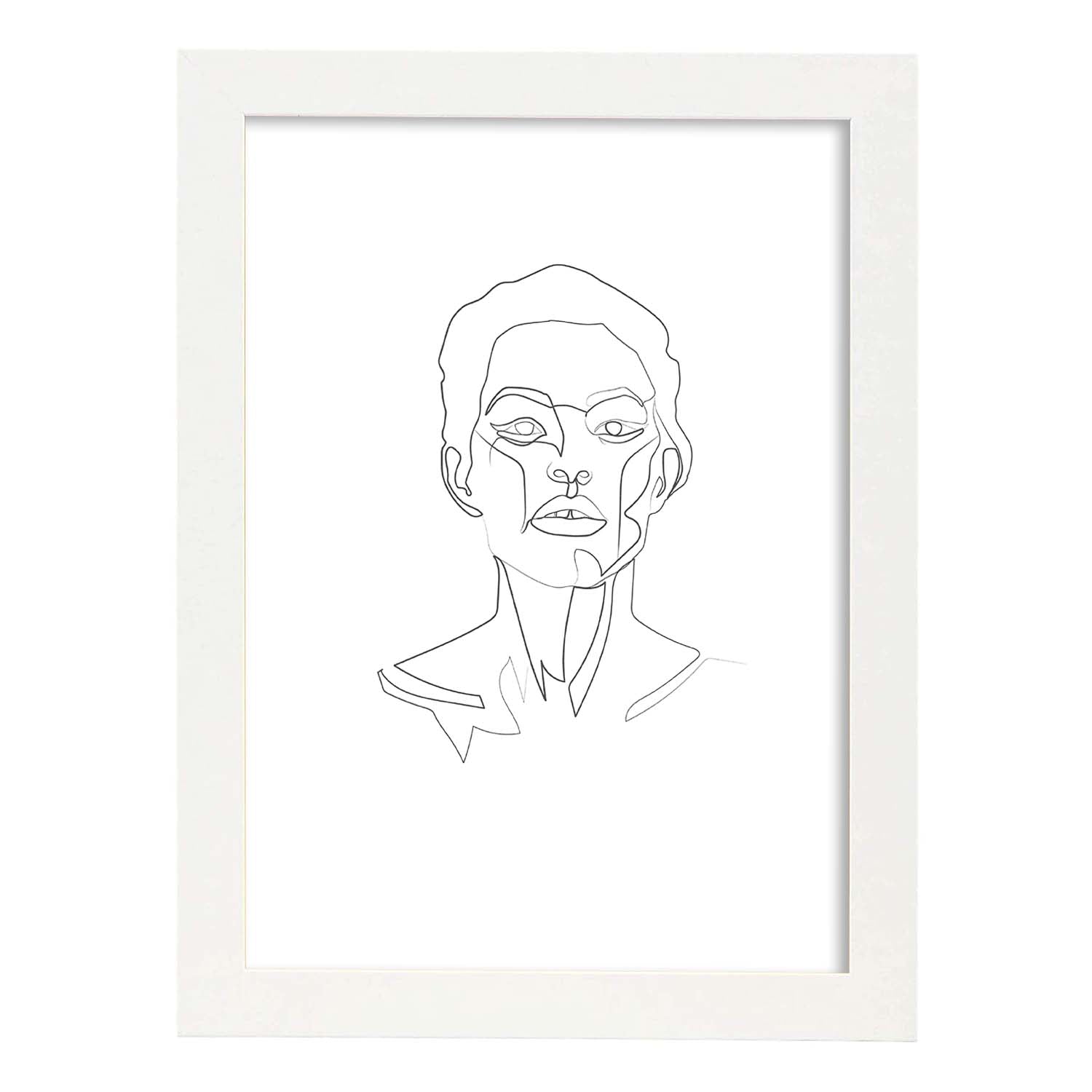 nacnic Lámina nordica de Rostro mujer 2