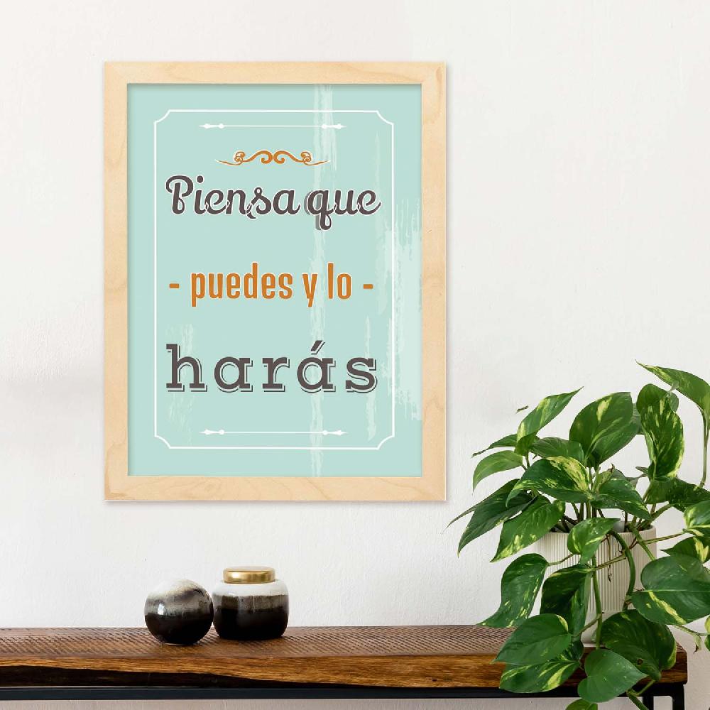 Nacnic Lámina Piensa Que Puedes Y Lo Harás 2