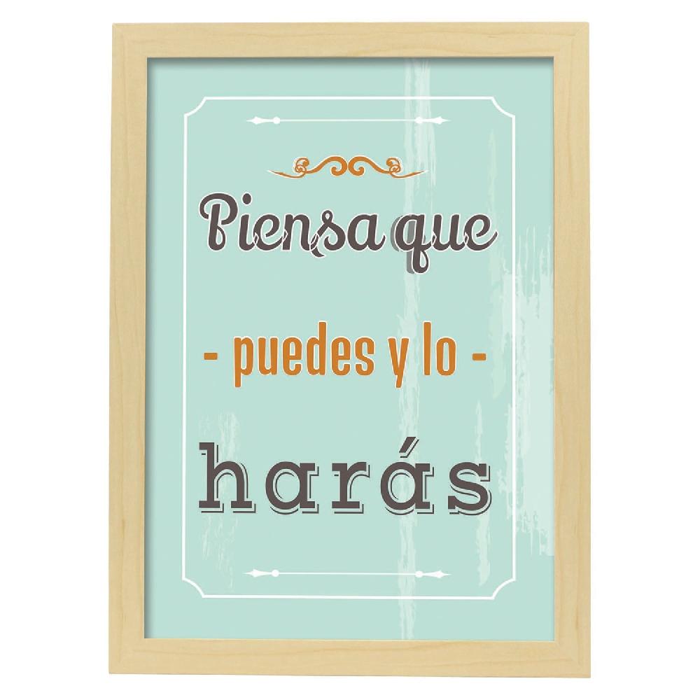 Nacnic Lámina Piensa Que Puedes Y Lo Harás 2