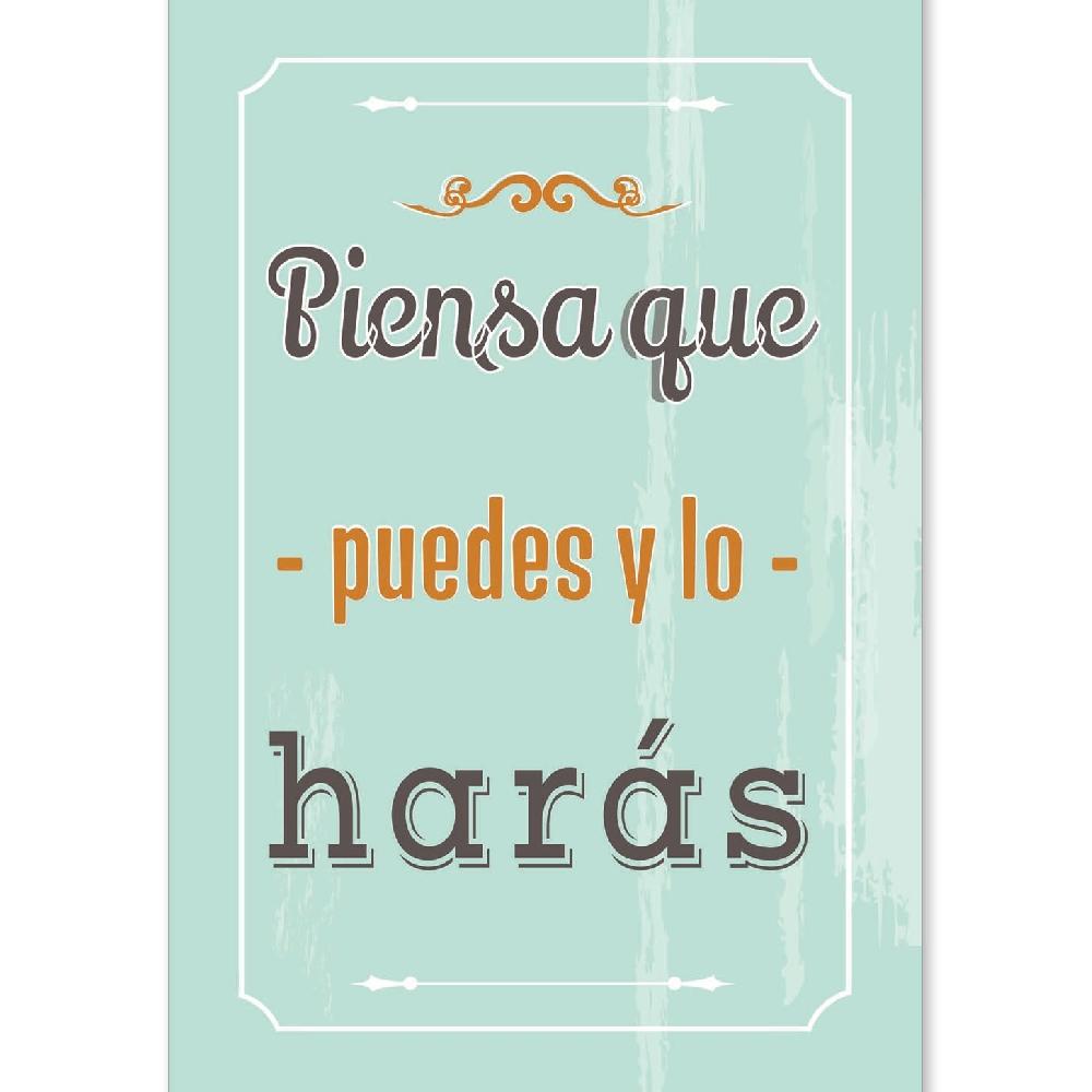 nacnic Lámina Piensa que Puedes y lo Harás 2