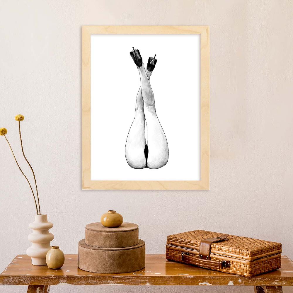 Nacnic Lámina Piernas De Imágenes Sensuales