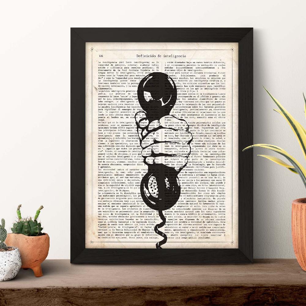 Nacnic Lámina Pop Art Al Teléfono