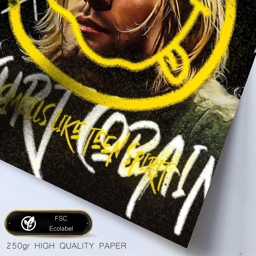 Nacnic Lamina Pop Grafiti De Celebridades Iconicas