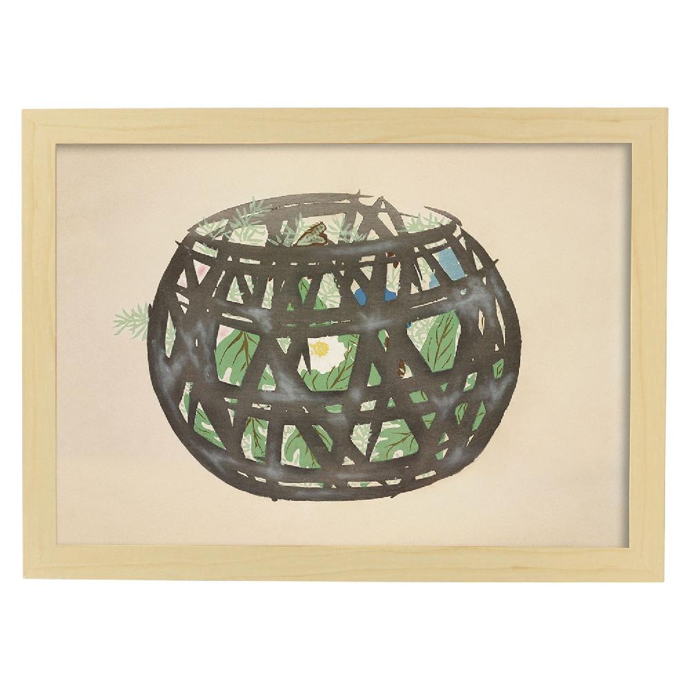 Nacnic Lámina Rinpa 26 De Kamisaka Sekka