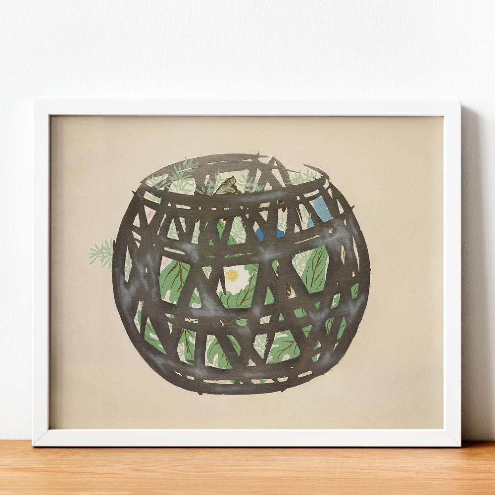 nacnic Lámina Rinpa 26 de Kamisaka Sekka