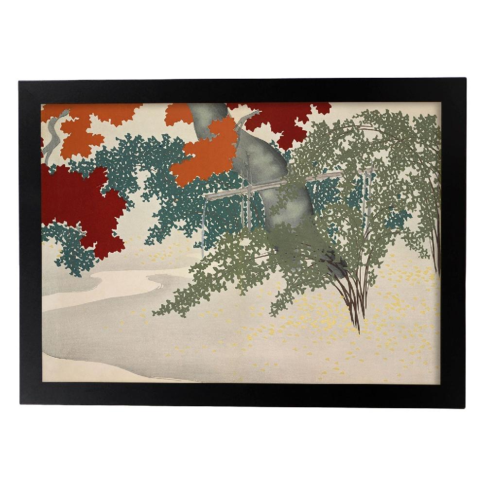 Nacnic Lámina Rinpa 28 De Kamisaka Sekka