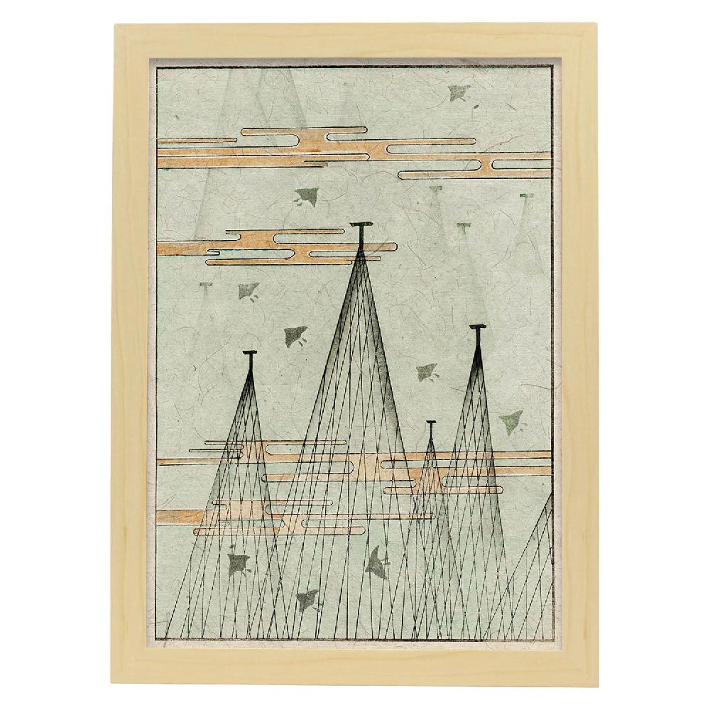 Nacnic Lámina Shin 09 De Revista Vintage Japonesa
