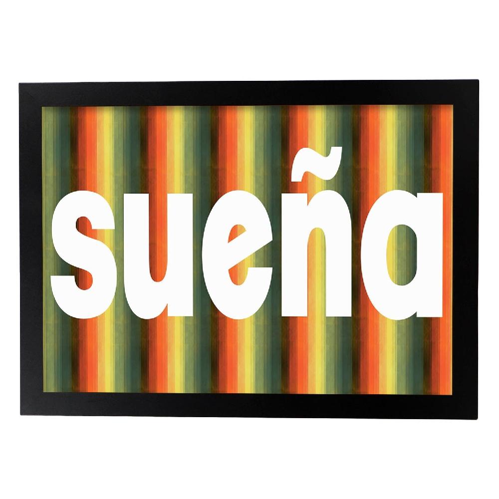 Nacnic Lámina Sueña Con Mensaje Feliz