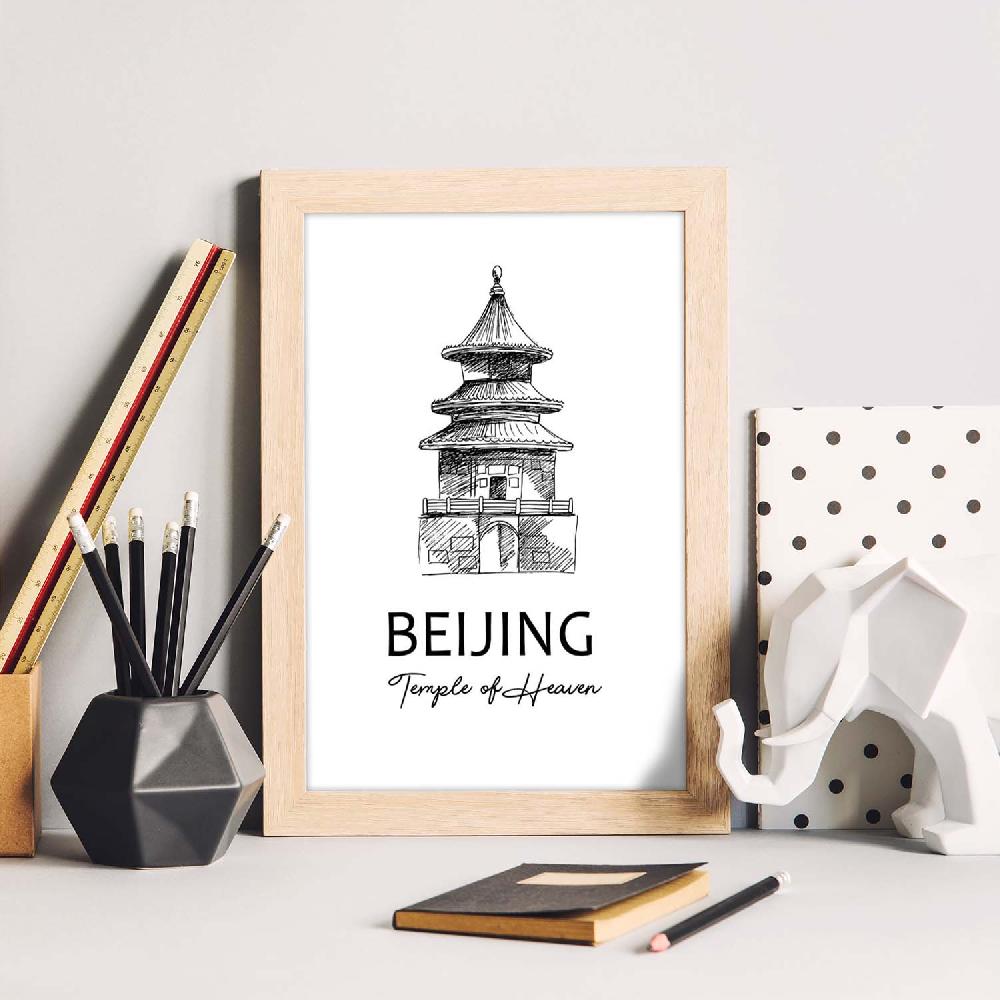 Nacnic Lámina Templo Del Cielo Beijing