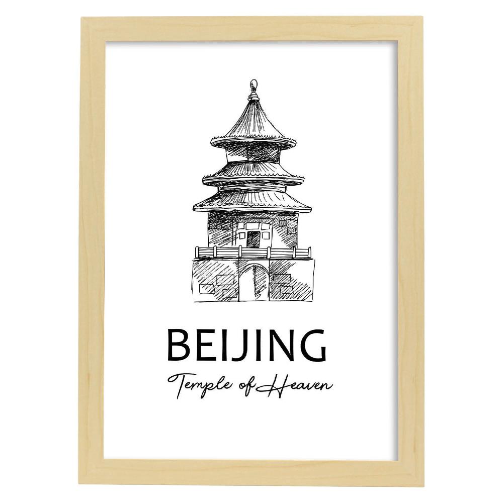 Nacnic Lámina Templo Del Cielo Beijing