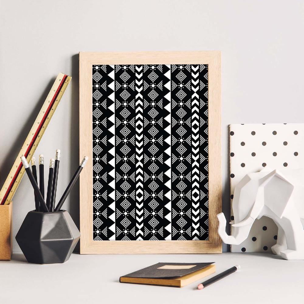 Nacnic Lámina Tribal Con Diseño Estampado