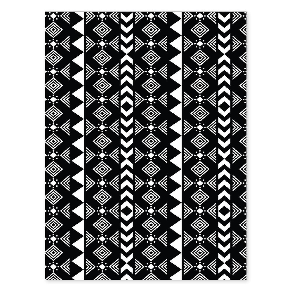 nacnic Lámina Tribal con Diseño Estampado