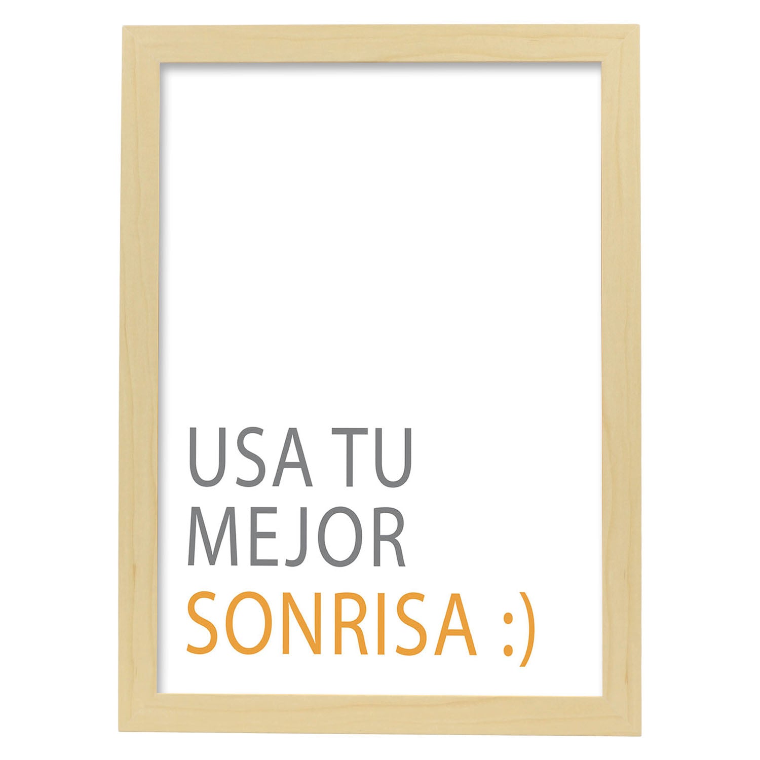 Nacnic Lámina Usa Tu Mejor Sonrisa