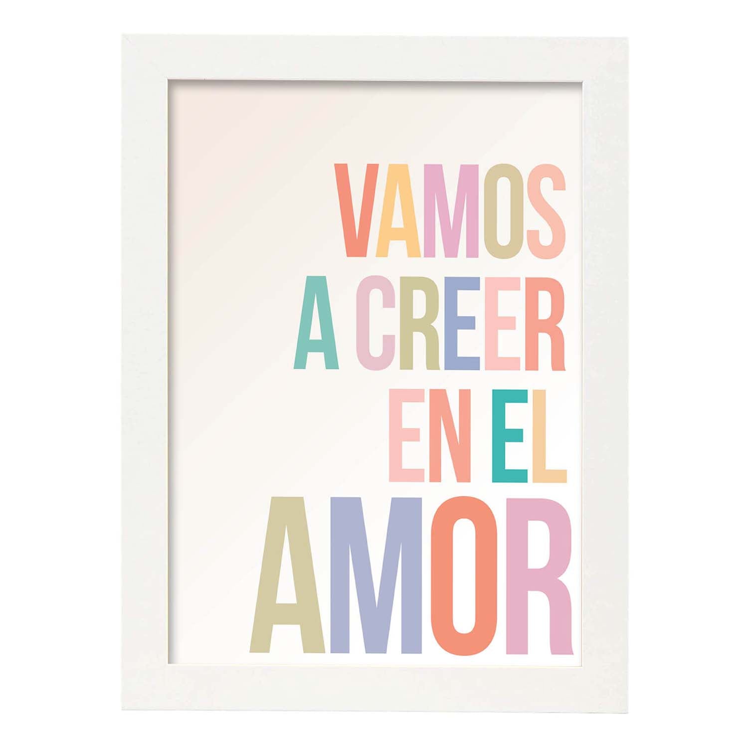 Nacnic Lámina Vamos A Creer En El Amor