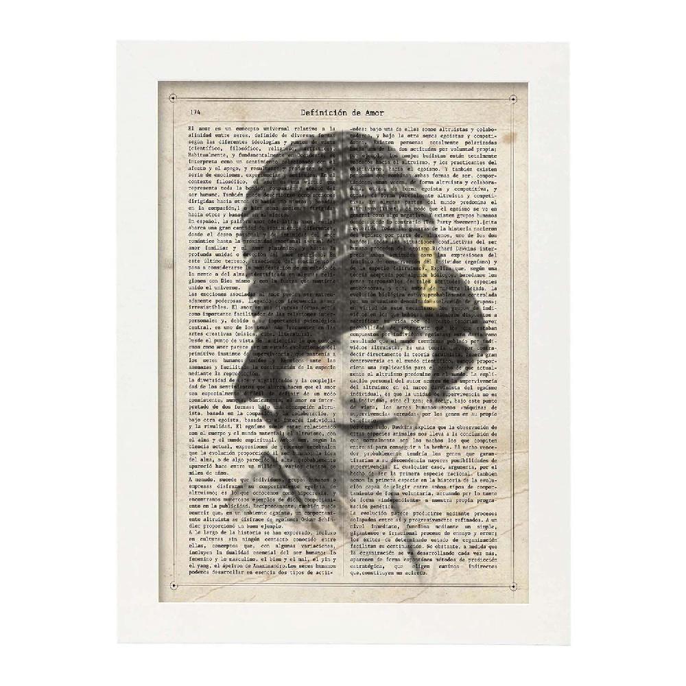 Nacnic Lámina Vintage Chica De Los 50