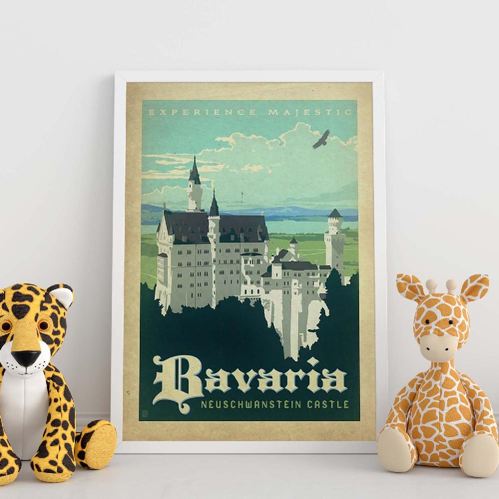 Nacnic Lamina Vintage De Bavaria